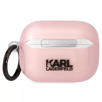 Karl Lagerfeld KLAPHNCHTCP AirPods Pro ümbris Roosa Ikonik Choupette