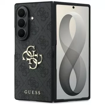 GUESS Big 4G Logo ümbris Samsung Galaxy Z Fold 8 Ultra jaoks - must