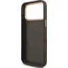 GUESS 4G Triangle Logo MagSafe-kate iPhone 17 Pro Max jaoks - pruun ja kuldne
