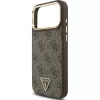 GUESS 4G Triangle Logo MagSafe-kate iPhone 17 Pro Max jaoks - pruun ja kuldne