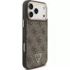 GUESS 4G Triangle Logo MagSafe-kate iPhone 17 Pro Max jaoks - pruun ja kuldne
