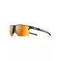 Julbo Outline - L päikeseprillid, Spectron 3CF lääts, must/hall raam, kategooria 3, UV-kaitse, jalgrattasõiduks ja jooksmiseks