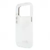 GUESS 4G Script Metal kaitsekate iPhone 18 Pro Max / 17 Pro Max jaoks - Valge