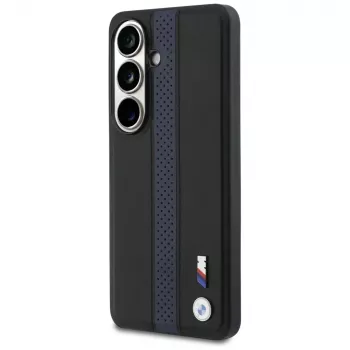 BMW Perforated Stripe Logo MagSafe ümbris Samsung Galaxy S26 jaoks - sinine