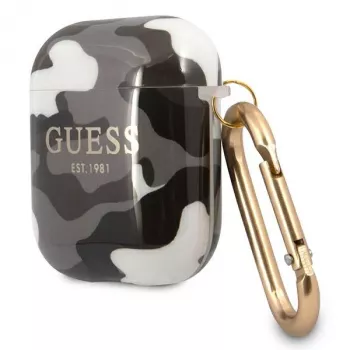 Guess GUA2UCAMG AirPods 1/2 kate must kamuflaažikollektsioon