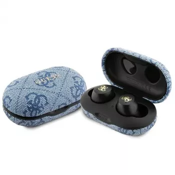 GUESS GUTWSP4EGB True Wireless Bluetooth-kõrvaklapid laadimisdokiga, ENC, sinine metall