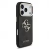 GUESS 4G Big Classic Logo ümbris iPhone 18 Pro Max / 17 Pro Max jaoks - must ja kuldne