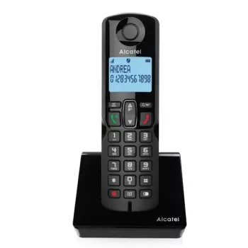 Alcatel S280 DECT juhtmevaba telefon - must