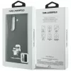 Karl Lagerfeld Saffiano Karl & Choupette Pin-ümbris Samsung Galaxy Z Fold 8 Ultra jaoks - must