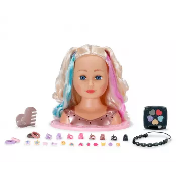 BABY born Styling Head Rainbow, meigi- ja soengupeaga nukk