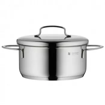 WMF Mini kastrul 1,5L kaanega, 16cm, Cromargan roostevaba teras, induktsioonile sobiv, poleeritud