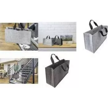 SIGEL Business Desk Sharing Bag Basic L Hall sünteetilisest vildist kahe kandmisaasiga