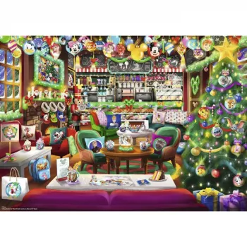 Ravensburger Puzzle Disney Christmas Cafe (1000 tükki)