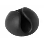 DURABLE CAVOLINE CLIP 1 kaabliklambrid, grafiit, 6-pakk