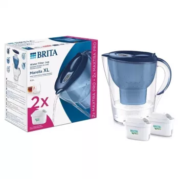 BRITA MARELLA XL filtreerimiskann 2 MAXTRA+ filtriga, 3,5L kogumaht, valge
