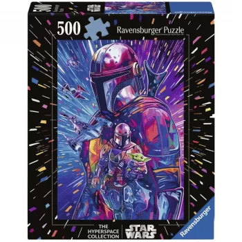 RAVENSBURGER Pusle Star Wars Hyper Space Collection: The Mandalorian (500 tükki, suured tükid)