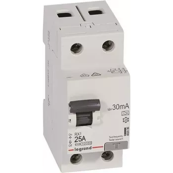 Legrand 402036 RX3 RCCB 25A 2-pooluseline 30mA Tüüp A 230V AC 2 moodulit