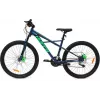 Huffy Korros 26 maastikuratastel sinine - 18-käiguline terasest hardtail esivedrustusega