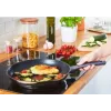 Tefal Daily Cook G7132S55 roostevabast terasest praepannide komplekt 24/28 cm, titaanist mittekleepuv kate, induktsioon, Thermo-Signal