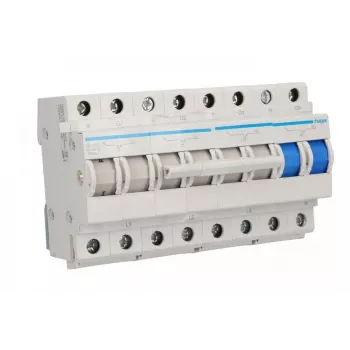 HAGER SF463 Modulaarne toitelüliti 4-pooluseline 63A 400V AC I-0-II