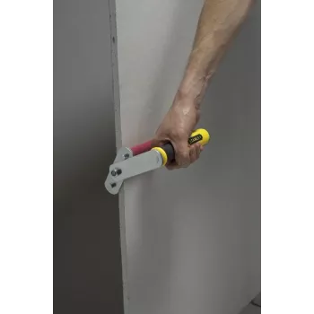 Stanley ST-STHT1-05868 Raskeveokipsi kipsplaadi kandja, 80 kg kandevõime, ühe käega kasutatav, kollane/must