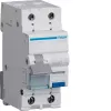 Hager ADC910D RCBO 2P 10A 30mA Type AC rikkevoolukaitselüliti ülekoormuskaitsega