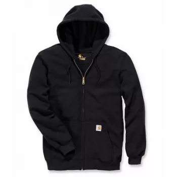 Carhartt meeste keskmise kaaluga kapuutsiga tõmblukuga dressipluus must 463835