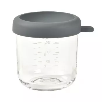 BEABA klaasist hoiupurk õhukindla kaanega 250 ml Mineral