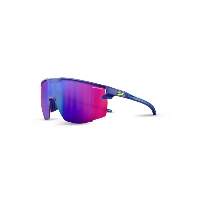 Julbo Ultimate Spectron 3 HD päikeseprillid - must/lilla raam, hall peegellääts, Cat. 3