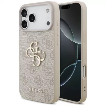 GUESS 4G Big Logo kate Apple iPhone 17 Pro Max / 18 Pro Max jaoks - roosa