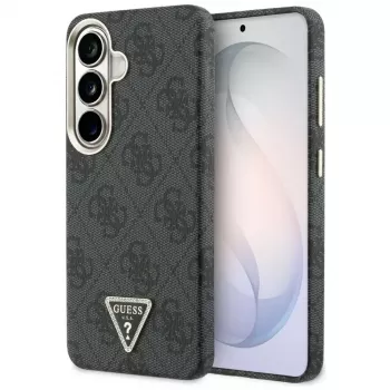Guess 4G Triangle Logo MagSafe-kate Samsung Galaxy S26 jaoks - must