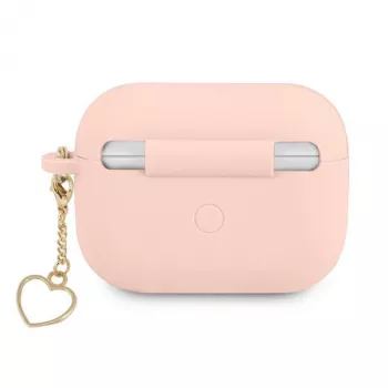 GUESS AirPods Pro kate Roosa silikoonist Charm Heart kollektsioon