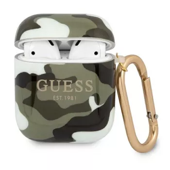 GUESS Camo Collection AirPods 1/2 kate Roheline/Khaki