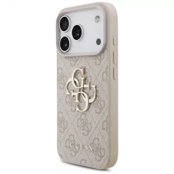 GUESS 4G Big Logo ümbris Apple iPhone 17 Pro / 18 Pro jaoks - Roosa