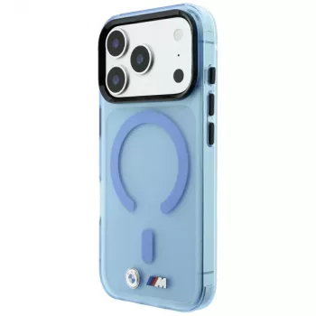 BMW M IML Frosted MagSafe ümbris iPhone 18 Pro / 17 Pro jaoks - Sinine