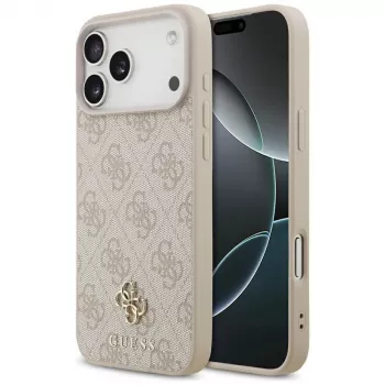 GUESS 4G Small Classic Logo MagSafe-kate iPhone 18 Pro Max / 17 Pro Max jaoks - Roosa