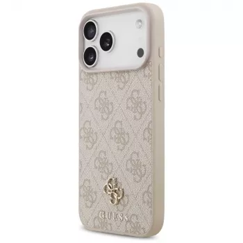 GUESS 4G Small Classic Logo MagSafe-kate iPhone 18 Pro Max / 17 Pro Max jaoks - Roosa