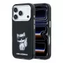 Karl Lagerfeld IML Choupette Body Sketch Print MagSafe ümbris iPhone 18 Pro Max / 17 Pro Max jaoks - Must