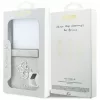 GUESS 4G Big Logo kõva kate Samsung Galaxy Z Flip5 jaoks - Roosa