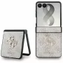 GUESS 4G Big Logo kõva kate Samsung Galaxy Z Flip5 jaoks - Roosa