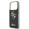 GUESS IML 4G Script Metal korpus iPhone 18 Pro / 17 Pro jaoks - must