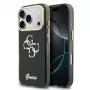GUESS IML 4G Script Metal korpus iPhone 18 Pro / 17 Pro jaoks - must