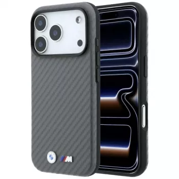 BMW M Carbon Metal Logo MagSafe ümbris iPhone 18 Pro Max / 17 Pro Max jaoks - Hall