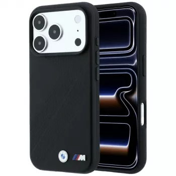 BMW M Tire Track metallist logoga MagSafe-kate iPhone 18 Pro Max / 17 Pro Max jaoks - must