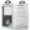 Karl Lagerfeld Karl & Choupette Saffiano Pins ümbris Samsung Galaxy Z Flip5 jaoks - must