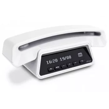 ALCATEL 8517180090 Twin DECT juhtmeta telefon vastuvõtjaga, must