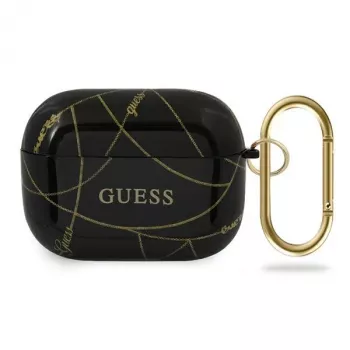 GUESS AirPods Pro kate must kuldne kett kollektsioon