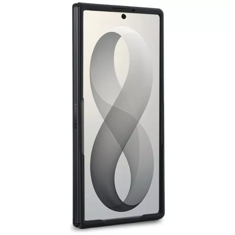 GUESS 4G Classic MagSafe ümbris Samsung Galaxy Z Fold 8 Ultra jaoks - pruun