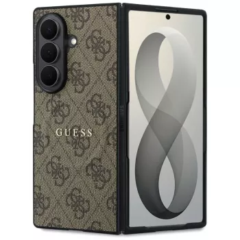 GUESS 4G Classic MagSafe ümbris Samsung Galaxy Z Fold 8 Ultra jaoks - pruun