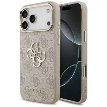 GUESS 4G Big 4G Classic Logo ümbris iPhone 17 Pro Max / 18 Pro Max - Roosakuldne